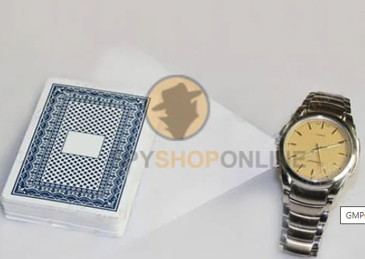 wrist watch poker scanner camera for playing cards anylyser