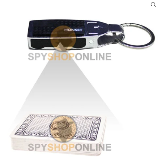Key Chain Infrared Poker sacnner camera for playing cards anylyser
