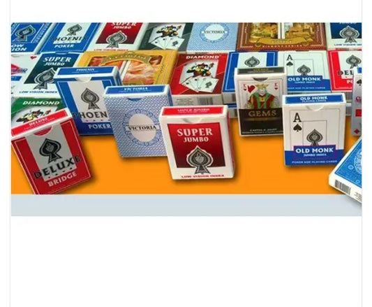 Spy Playing Cards Cheating invisible marking Plastic cards for contact lenses 8000